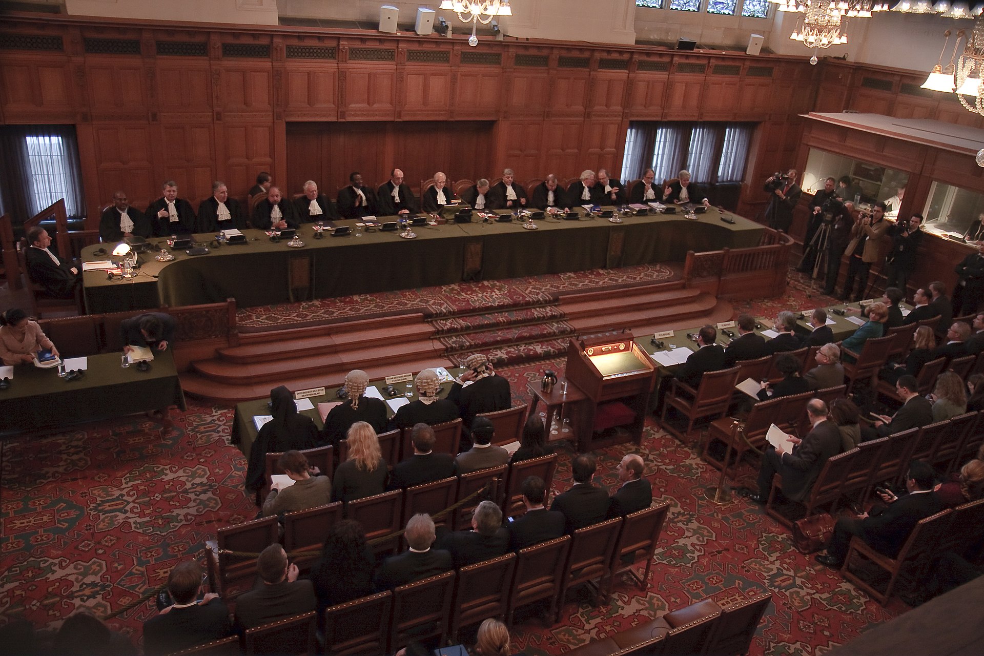 The International Court of Justice (ICJ), seat at The Peace Palace in The Hague, Netherlands. Photo: Lybil BER