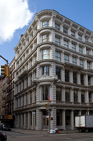 <span class="mw-page-title-main">Gunther Building (Broome Street)</span> Historic commercial building in Manhattan, New York