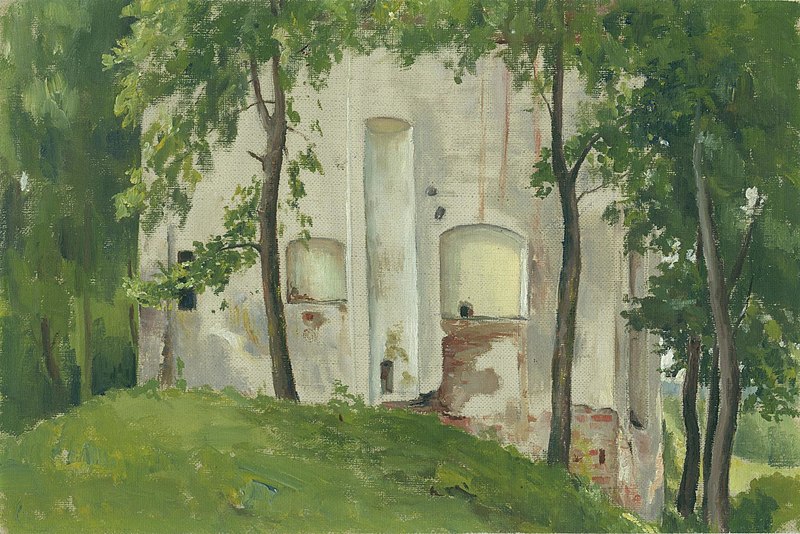 File:Halšanski zamak. Гальшанскі замак (V. Mieškuć, 1930-39) (3).jpg