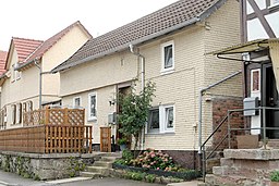 Haus Rudloser Weg 13 in Lauterbach, von Westen