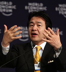 Heizo Takenaka (竹中 平蔵), economist serving as Minister of Internal Affairs and Communications