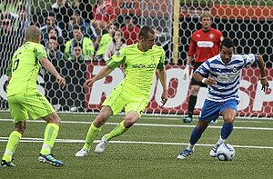 US Open Cup Kitsap Pumas vs Seattle Sounders. Hepple vs Sounders.jpg