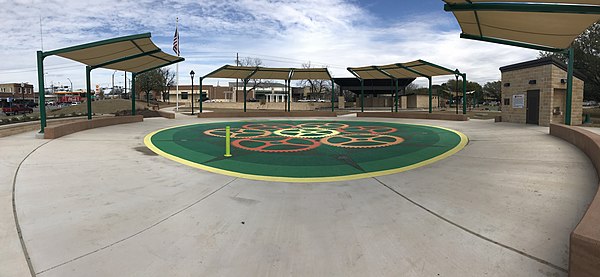 Heritage Square Park is located in downtown Taylor.