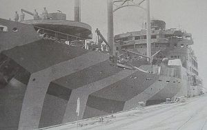 Hokoku Maru off Penang in May 1942. Hokoku Maru-1942a.jpg