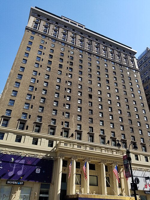 Hotel Pennsylvania in April 2019