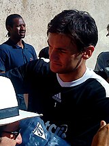 Lloris signing autographs in 2010 Hugo Lloris 2010.jpg