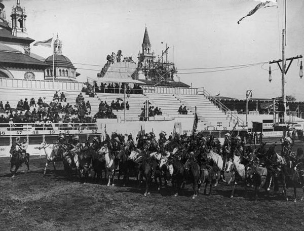 "The Last Great Congress of the Red Man", Pan-American Exposition, Buffalo, New York, 1901.