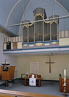 Interieur met orgel in 2004