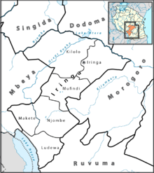 Districts of Iringa