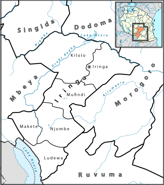 Old Njombe District in Iringa Region