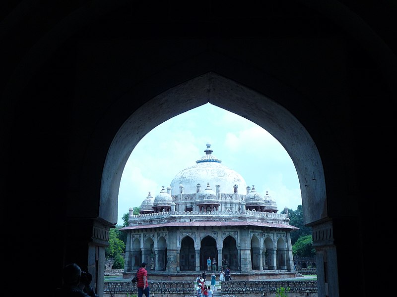 File:Isa Khan's Tomb, Humayun's Tomb Complex, Delhi.jpg