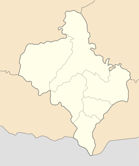 Делятин. Карта розташування: Івано-Франківська область