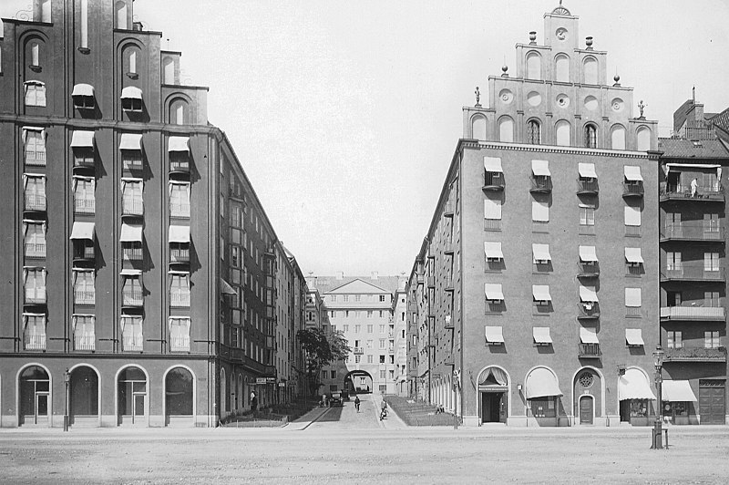 File:Jakob Westinsgatan från Norr Mälarstrand 1927.jpg