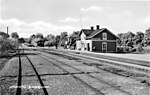 Jakobsbergs stationshus i mitten av 1930-talet.