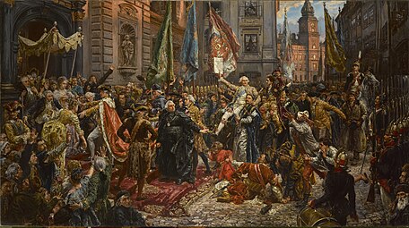 Jan Matejko, Constitution of 3 May 1791