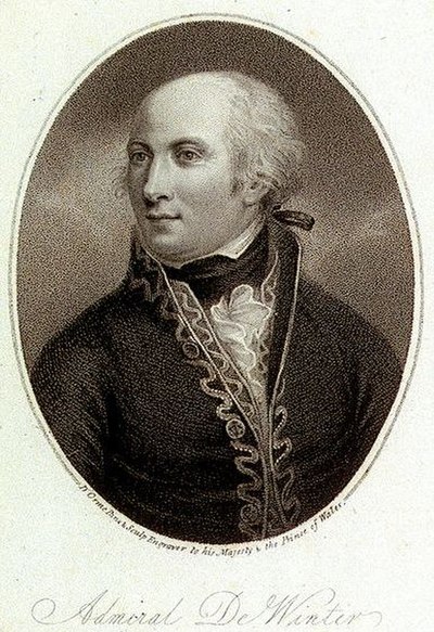 Vice-Admiral Jan Willem de Winter, commander-in-chief of the Batavian fleet