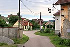 Čeština: Ulička v Nosákově, části Jankova English: Side street in Nosákov, part of Jankov, Czech Republic.
