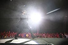 for King & Country performing at Kingdom Bound 2015 Joel Smallbone.jpg