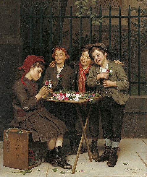 File:John George Brown - Tough Customers.jpg