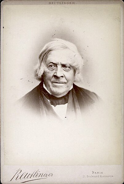 Photograph of Jules Michelet, late in his career