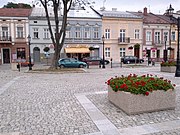 Market Square di Brzesko.