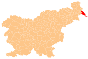 Localizarea comunei Lendava în Slovenia