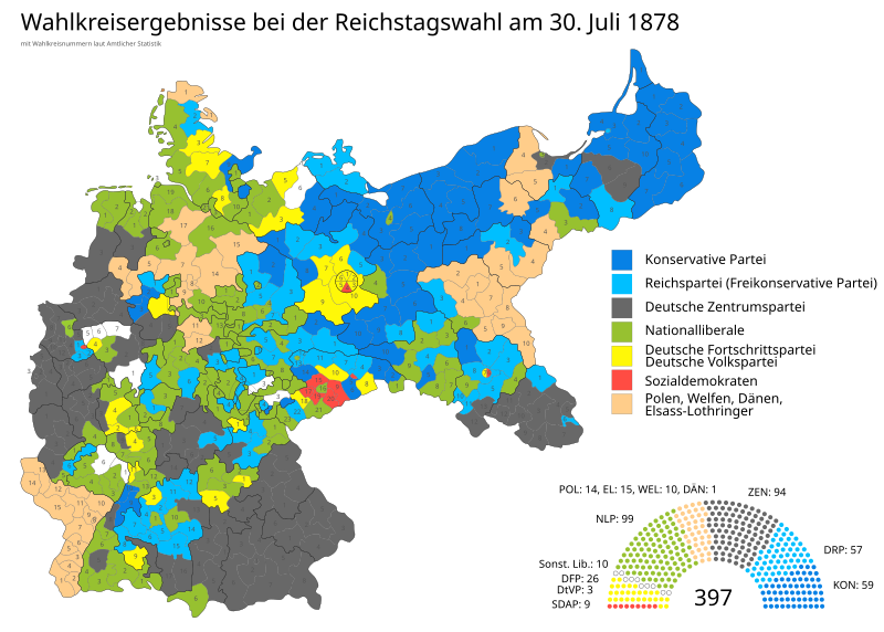 File:Karte der Reichstagswahlen 1878.svg