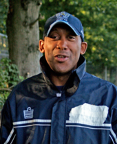 Keith Alexander, twice manager of Lincoln City, was given a posthumous lifetime achievement award at the 2010 Black List Awards. Keith Alexander 2.png