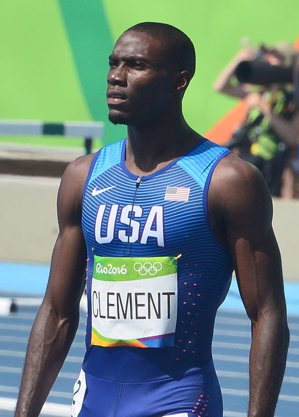 Clement at the 2016 Summer Olympics