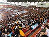 Fans watch a Nakhon Ratchasima FC match in Sep 2009