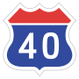 Expressway No.40 shield))