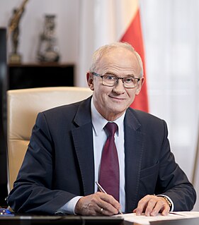 Krzysztof Tchórzewski Polish engineer and politician