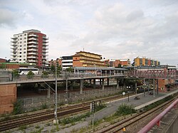 Kungsängen Train Station in September 2010