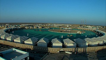 Das farbenfrohe Rann Utsav Festival findet jährlich im Rann of Kutch statt.