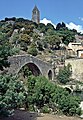 Olargues mit Pont du Diable