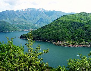 Monte San Giorgio Mountain in Switzerland and Italy