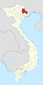 Poziția regiunii Provincie Lạng Sơn