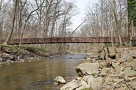 Langley Hampshire Park footbridge