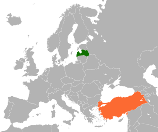 <span class="mw-page-title-main">Latvia–Turkey relations</span> Bilateral relations