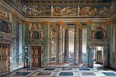 Sala Perspectivei din Vila Farnesina (Roma), de Baldassare Peruzzi, 1505-1510