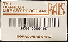 Patrick Henry Village Library Card (defunct) Library Card (early 2000's).jpg