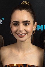 Thumbnail for File:Lily Collins 2 May 2019.jpg