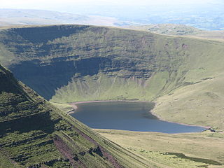 <span class="mw-page-title-main">Llyn y Fan Fach</span> Lake in Wales