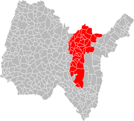 Lokasi di Ain departemen pada tanggal 1 januari 2019.