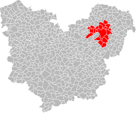 Localisation de Communauté de communes des Andelys et de ses environs