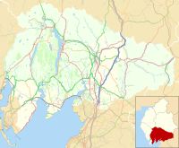 Location map United Kingdom South Lakeland.svg