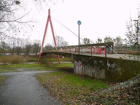 Lodemannbrücke Hannover von Linden