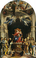Pala Martinengo, Santi Bartolomeo e Stefano, Bergamo, 1513–16