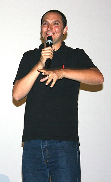 Louis Leterrier promoting the film in Paris in July 2008