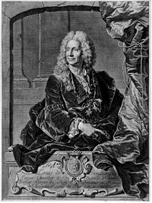 F. B. Lepis'e.  Ifjabb Louis de Boulogne portréja.  1736 Eredetije G. Rigaud
